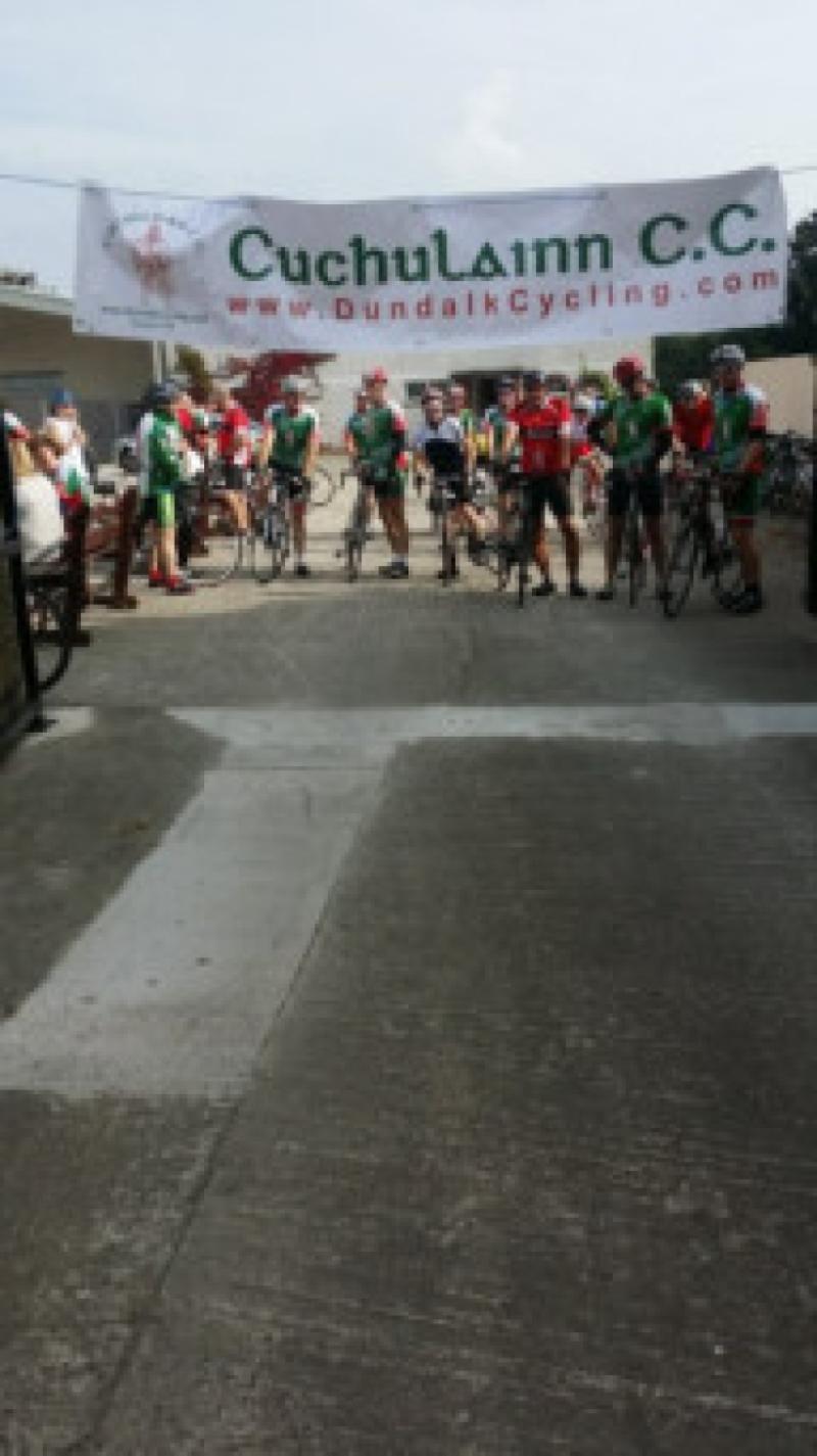 Local cyclists get on their bikes for charity 