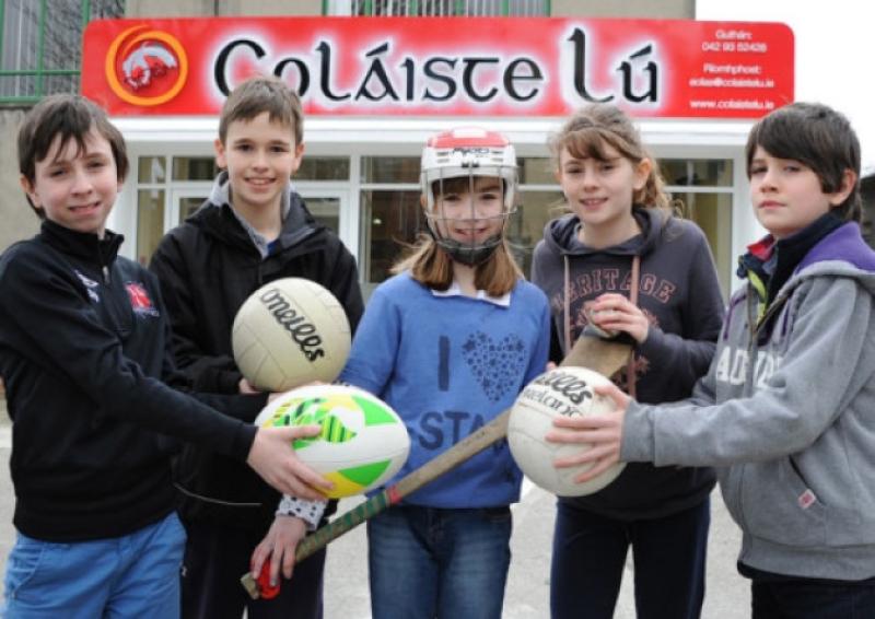 Students at the Colaiste Lu  Sports  Easter Camp