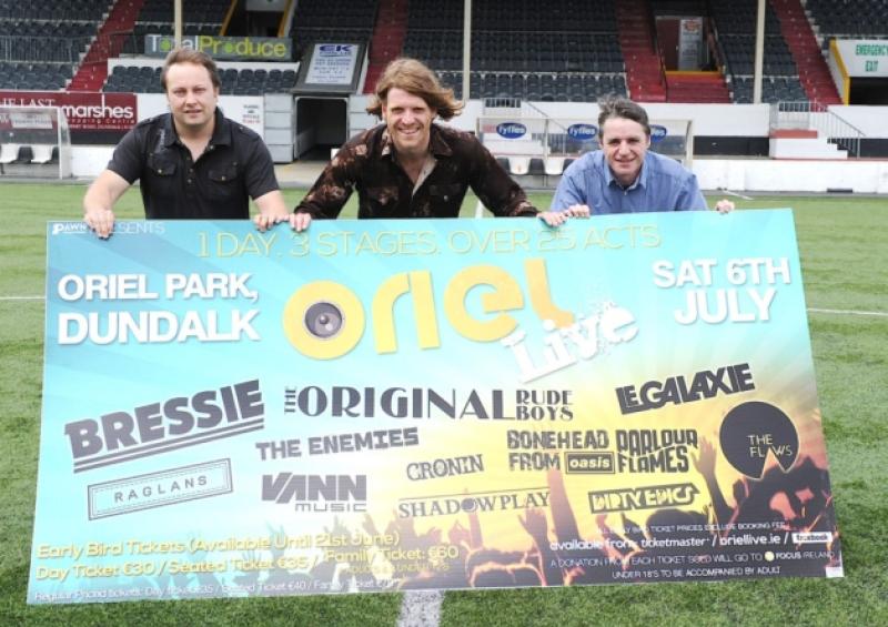 Bressie to headline suprise Oriel Park concert in July 