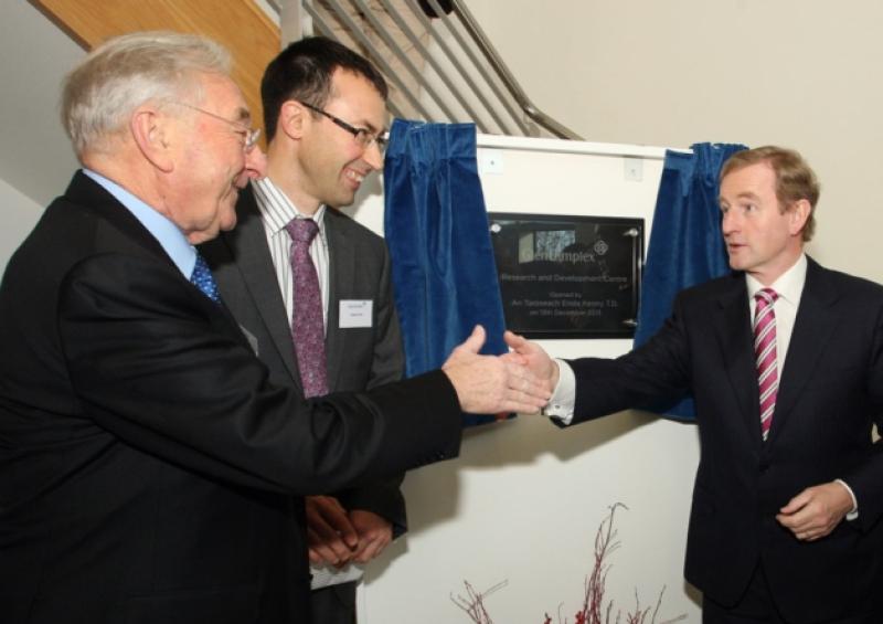 Taoiseach opens new
Glen Dimplex plant 