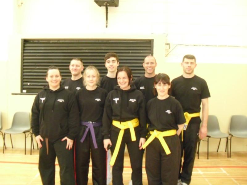 Members of Dundalk Martial Arts Club (DMAC) who were graded recently