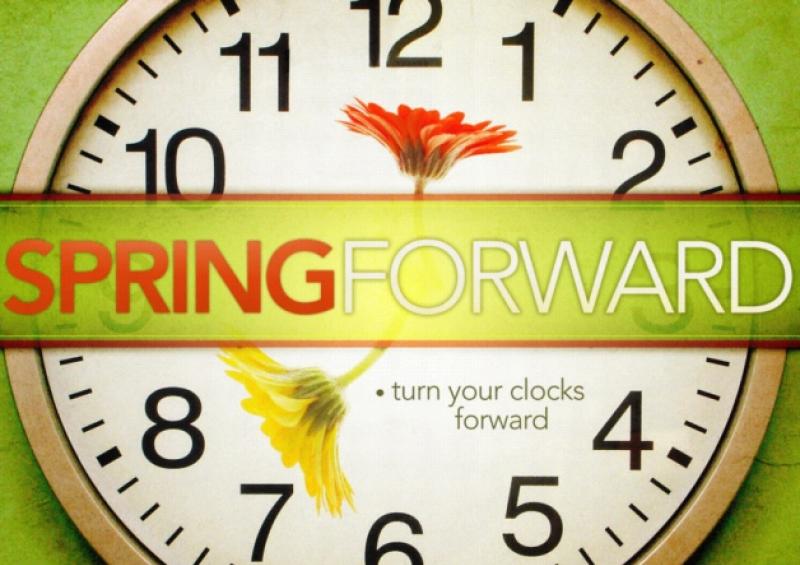 Don&rsquo;t forget to spring forward this weekend! 