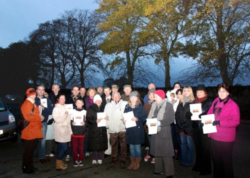 Residents petition
against Marist plan 