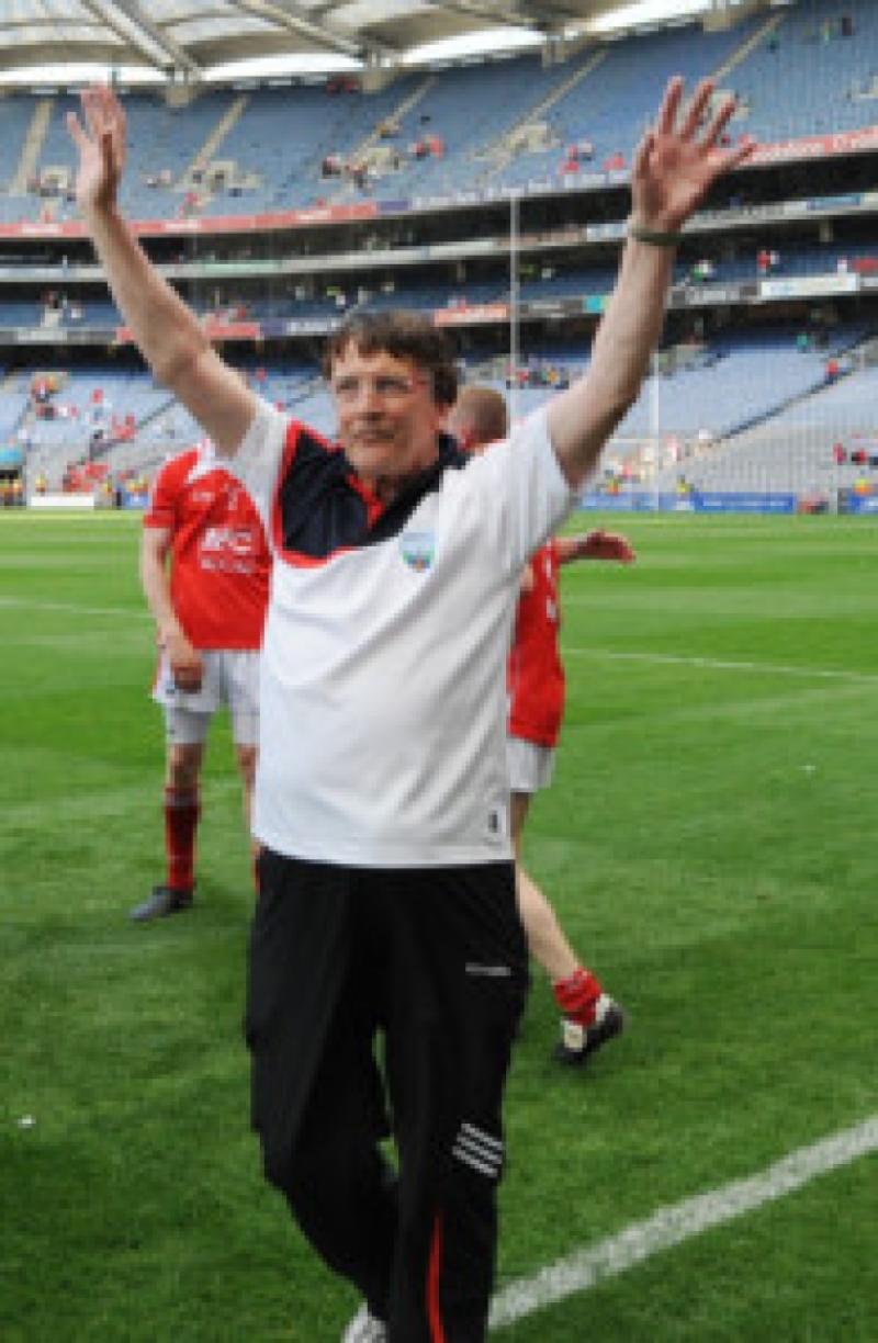 Charlie McAlister in Croke park on Sunday to see Louth make the Leinster final