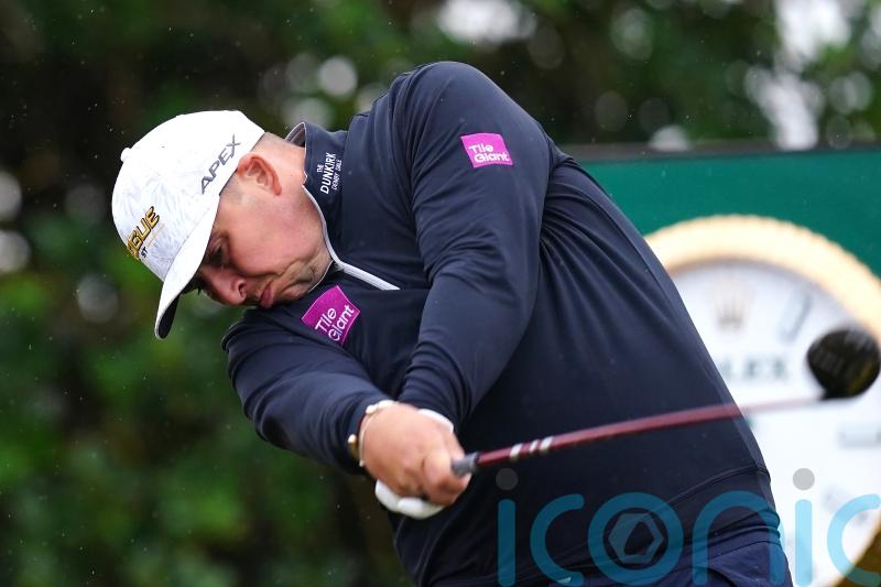 Marcus Armitage makes move on second morning of the Open