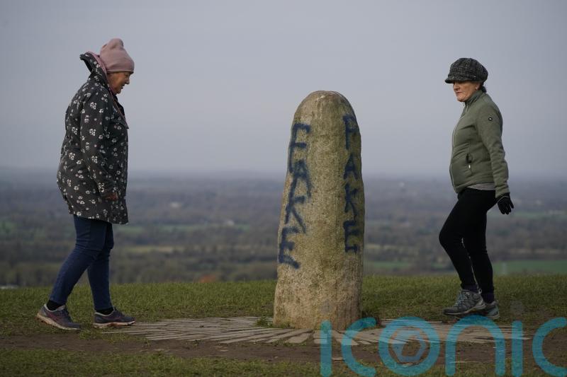 &lsquo;Mindless&rsquo; and &lsquo;ugly&rsquo; vandalism of 5,000-year-old Stone of Destiny condemned