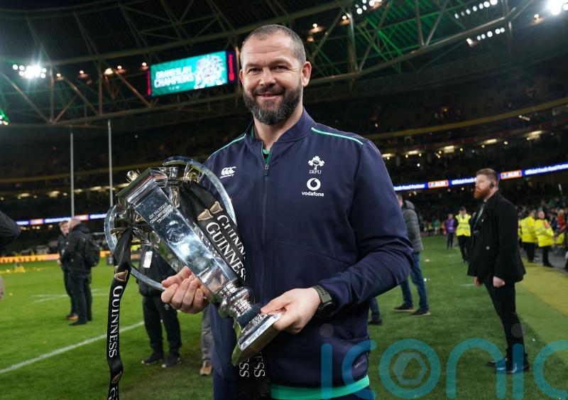 Andy Farrell says 'there's a long way to go' for his side after Grand Slam triumph
