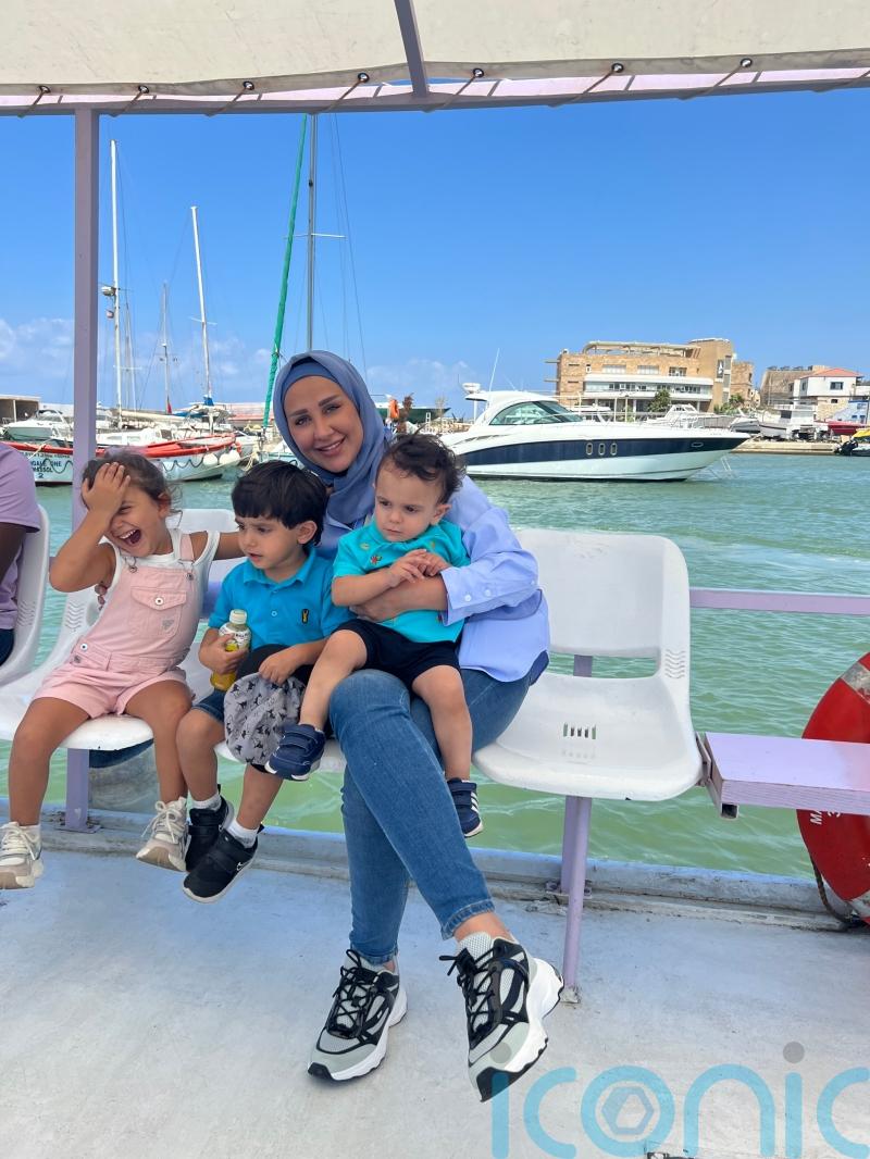 Mother in Lebanon tells children that attack on village ‘was a balloon’