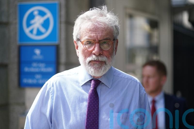 Gerry Adams tells defamation trial that BBC programme was ‘hatchet job’