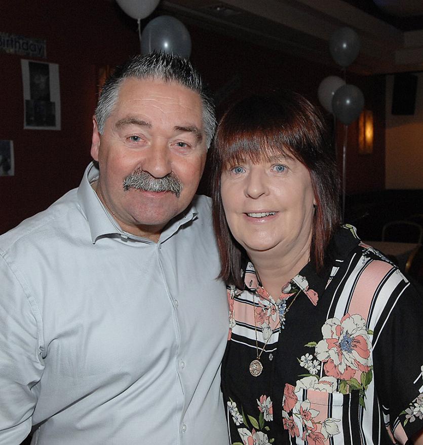 Ohran and Yvonne Waring  at the 21st birthday party for Conor Richardson in the LIsdoo