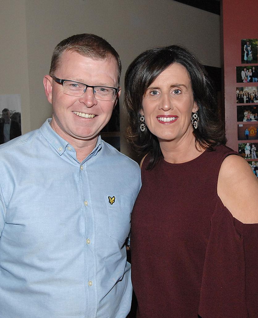 Paul and Yvonne Culligan enjoying the party