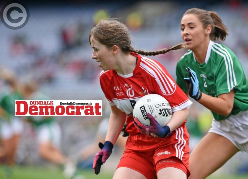 LISTEN | Delighted Cooley hero Lauren Boyle celebrates tonight's Louth LGFA SFC final win over Geraldines