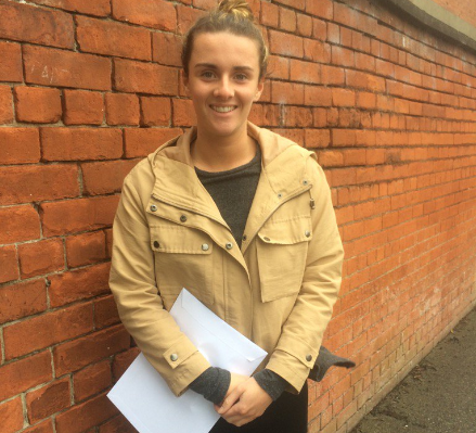 Roisin Kelly was one of two St Vincent's students to hit the 600 point mark.